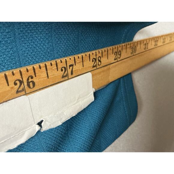 Michael Strahan MSX Mens Teal Polyester Long Sleeve Activewear Shirt Size XLT - Picture 9 of 10